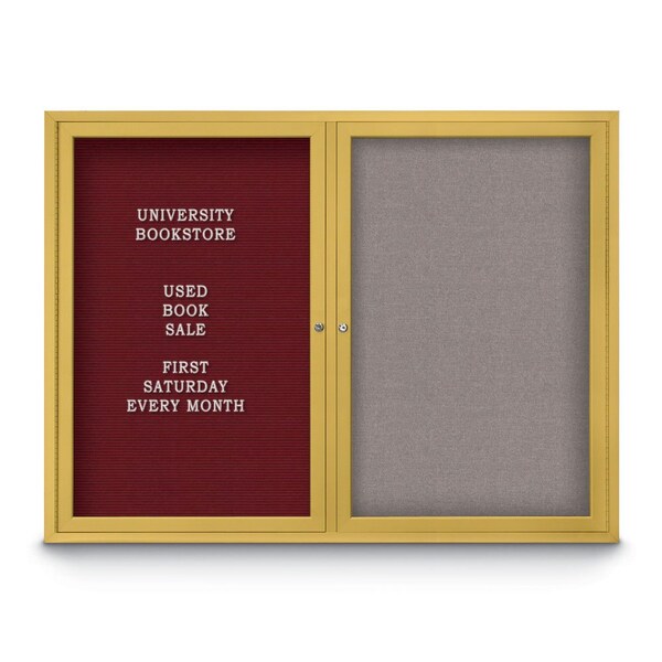 Corkboard, 18"x24", Pearl/Satin